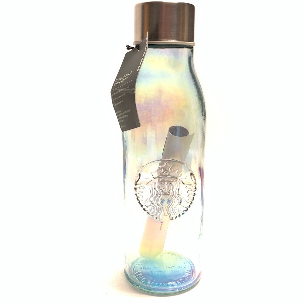 Starbucks Recycled Glass Rainbow Iridescent 2019 - Picture 2 of 4